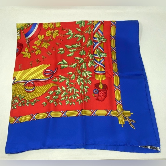 Hermes Vinatge Scarf 1789 Carre 90 By Joachim Metz - Picture 9 of 16